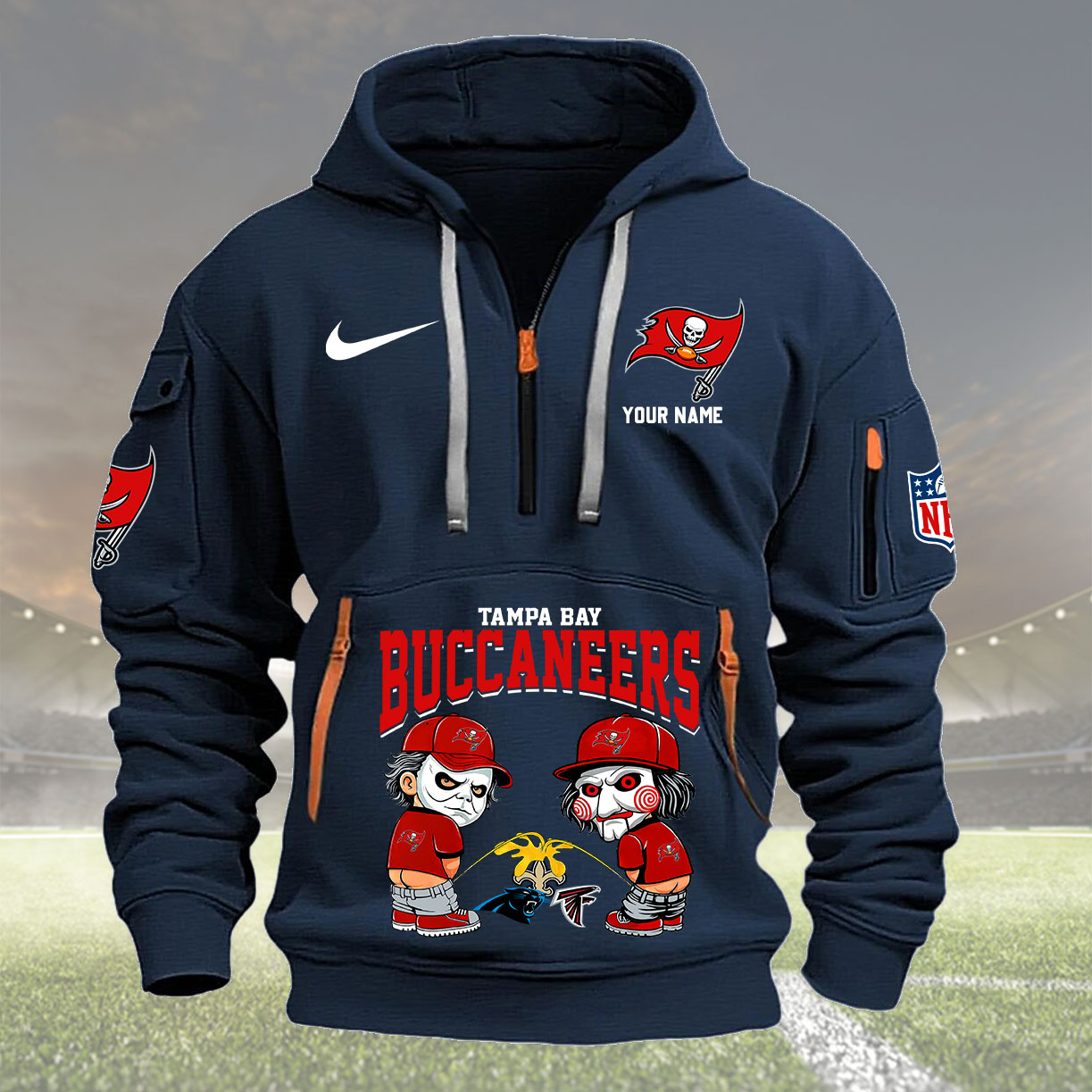 Navy Hoodie Tampa Bay Buccaneers