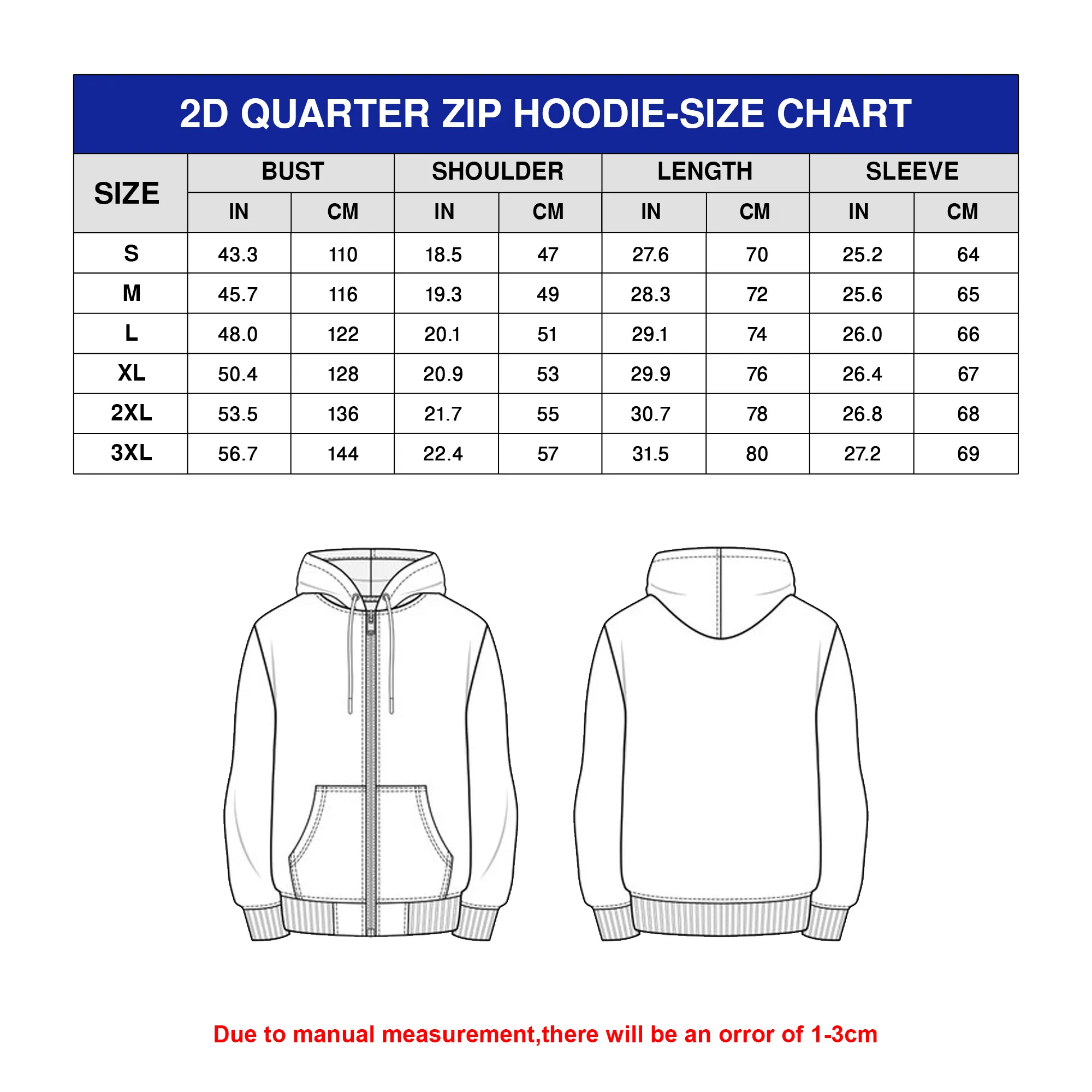 Quarter Zip Hoodie