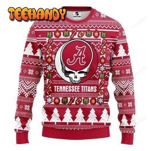 alabama crimson tide grateful dead for unisex ugly christmas sweater u0q41