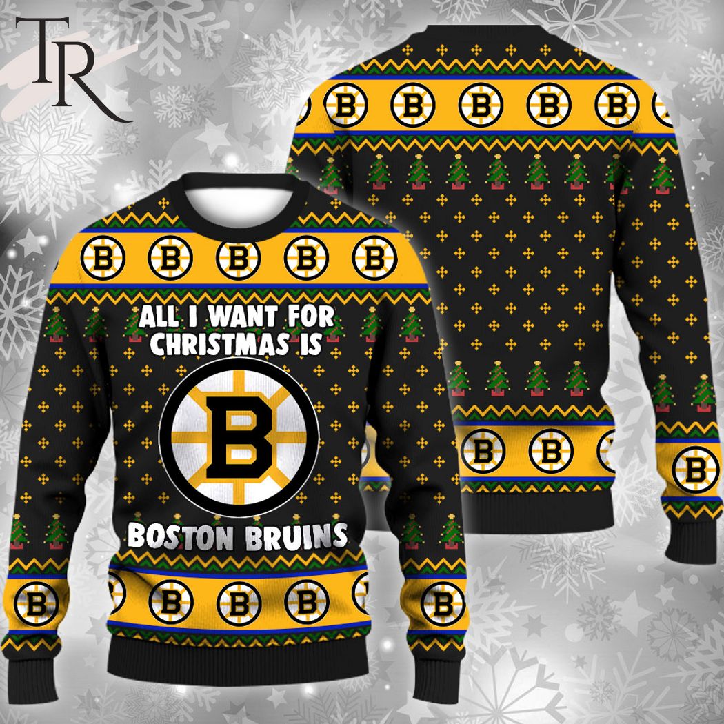 all i want for chrismas is boston bruins sweater 1 LNyFf