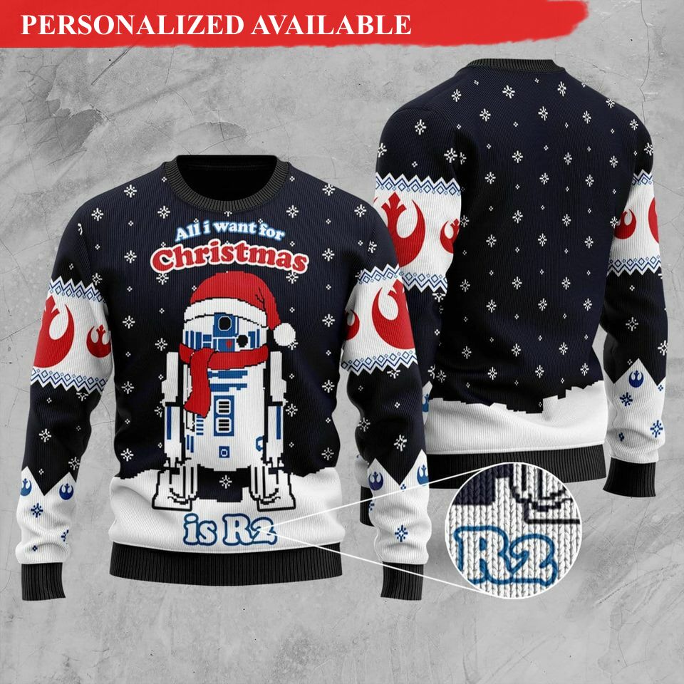 all i want for christmas 3d sweatshirt movie character ugly christmas sweater 3255