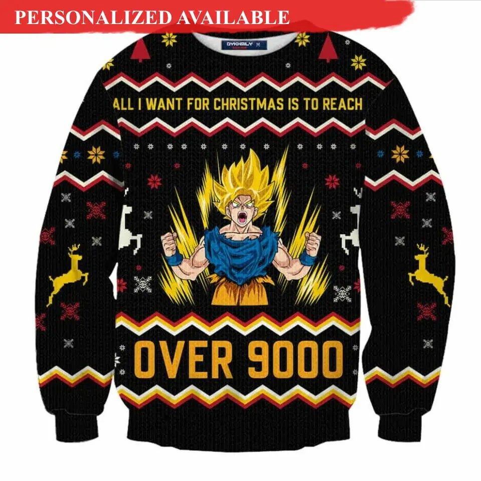 all i want for christmas is to reach over ugly sweater 6120