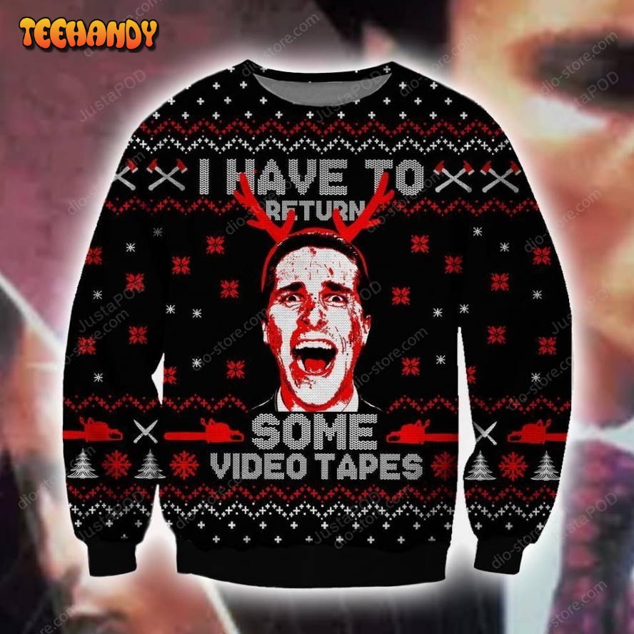 american psycho ugly sweater ugly sweater christmas sweaters 8pqbc