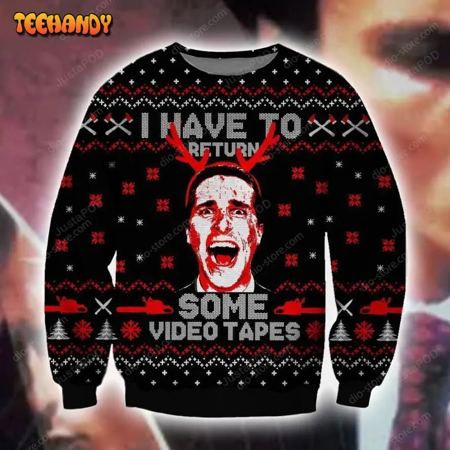 american psycho ugly sweater ugly sweater christmas sweaters 8pqbc