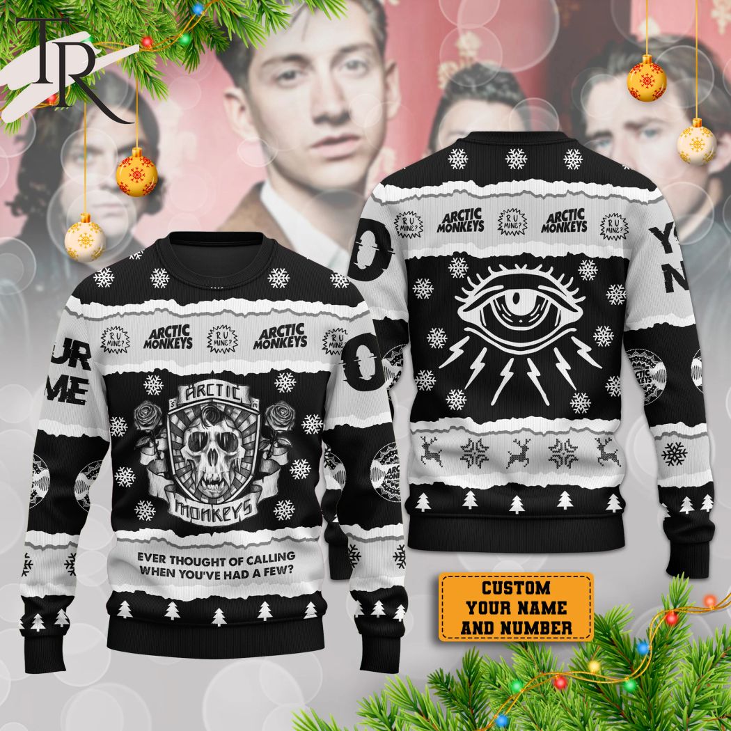 arctic monkeys ever thought of calling when youve had a few sweater christmas 1 fp6Xx