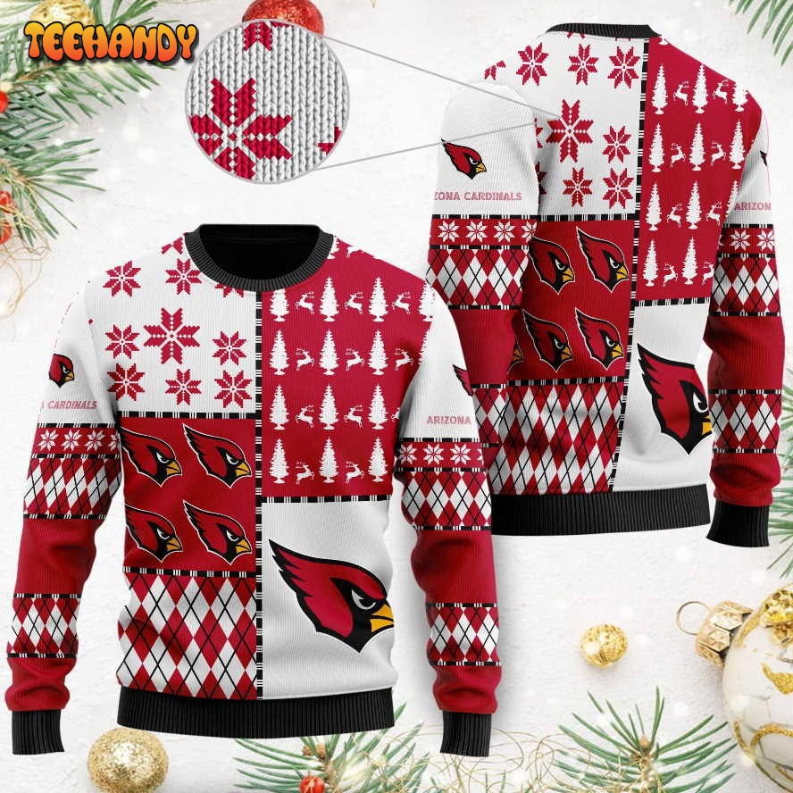 arizona cardinals ugly christmas sweaters best christmas gift for cardinals fans b229r