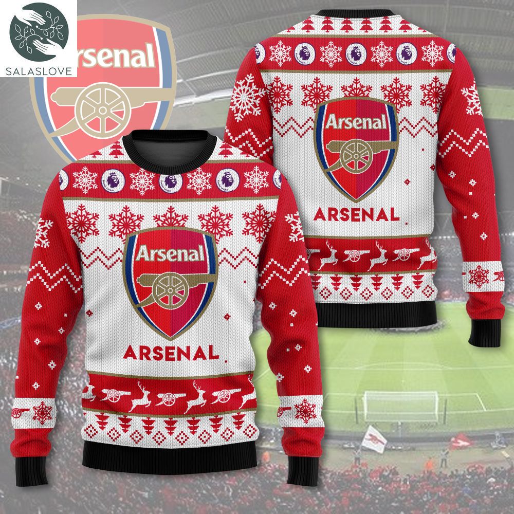 arsenal 3d ugly sweater for soccer lover td180903 1 pogame