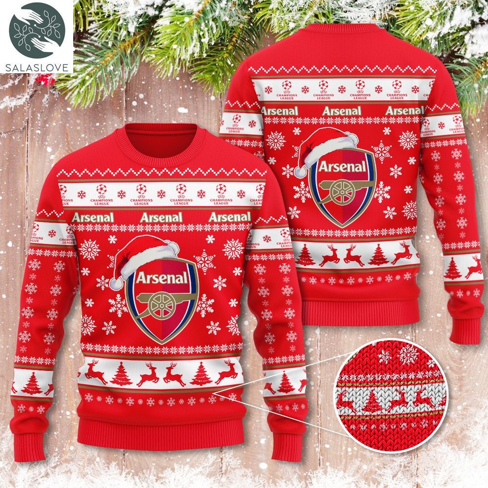 arsenal 3d ugly sweater for soccer lover td180906 1 jmyhua