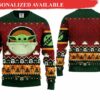 baby yoda ugly christmas sweater yoda sweater autumn winter yoda knitted sweater 5769