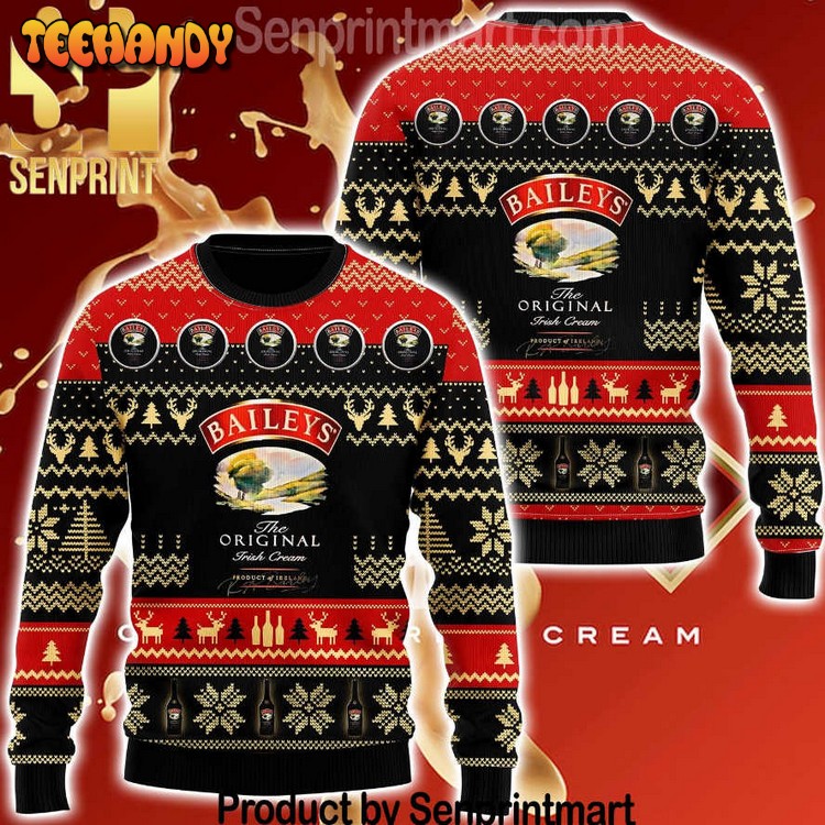 baileys irish cream gift ideas pattern ugly wool sweater bpugf