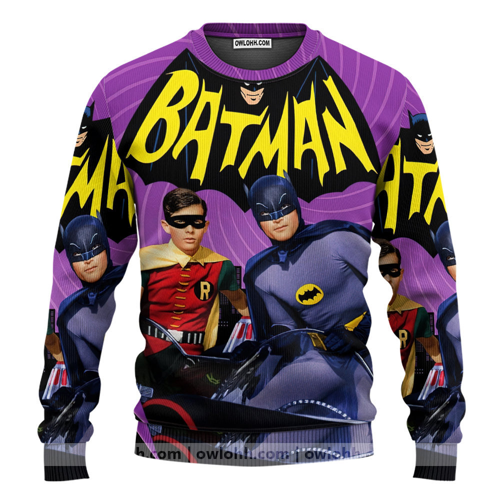 batman and robin sweater ugly christmas sweaters owl ohh ido3z