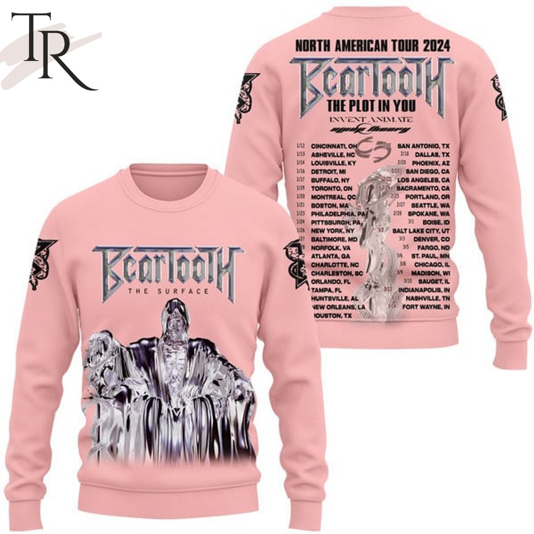 beartooth the surface north american tour 2024 ugly sweater 1 kY6dc