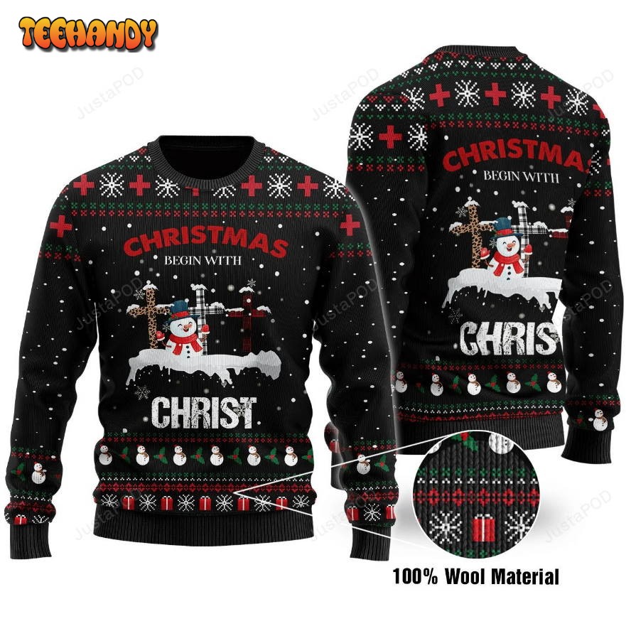 begin with christ ugly christmas sweater all over print sweatshirt 6rlyp