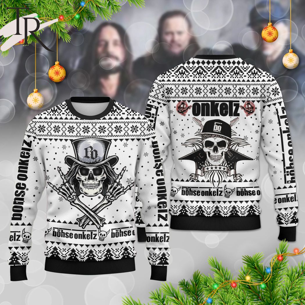 bohse ibkelz rock band ugly christmas sweater 1 YDmaE