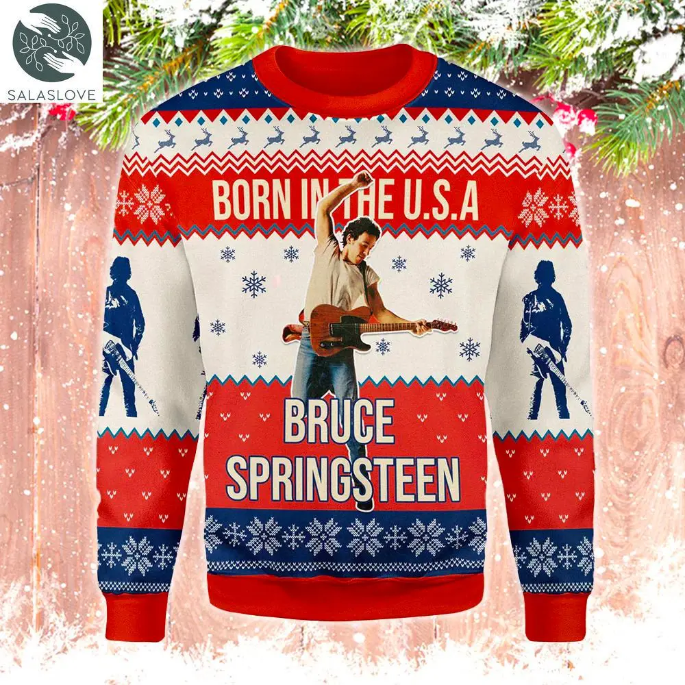 bruce springsteen 3d ugly sweater for fan lover td190907 1 vxx7hx