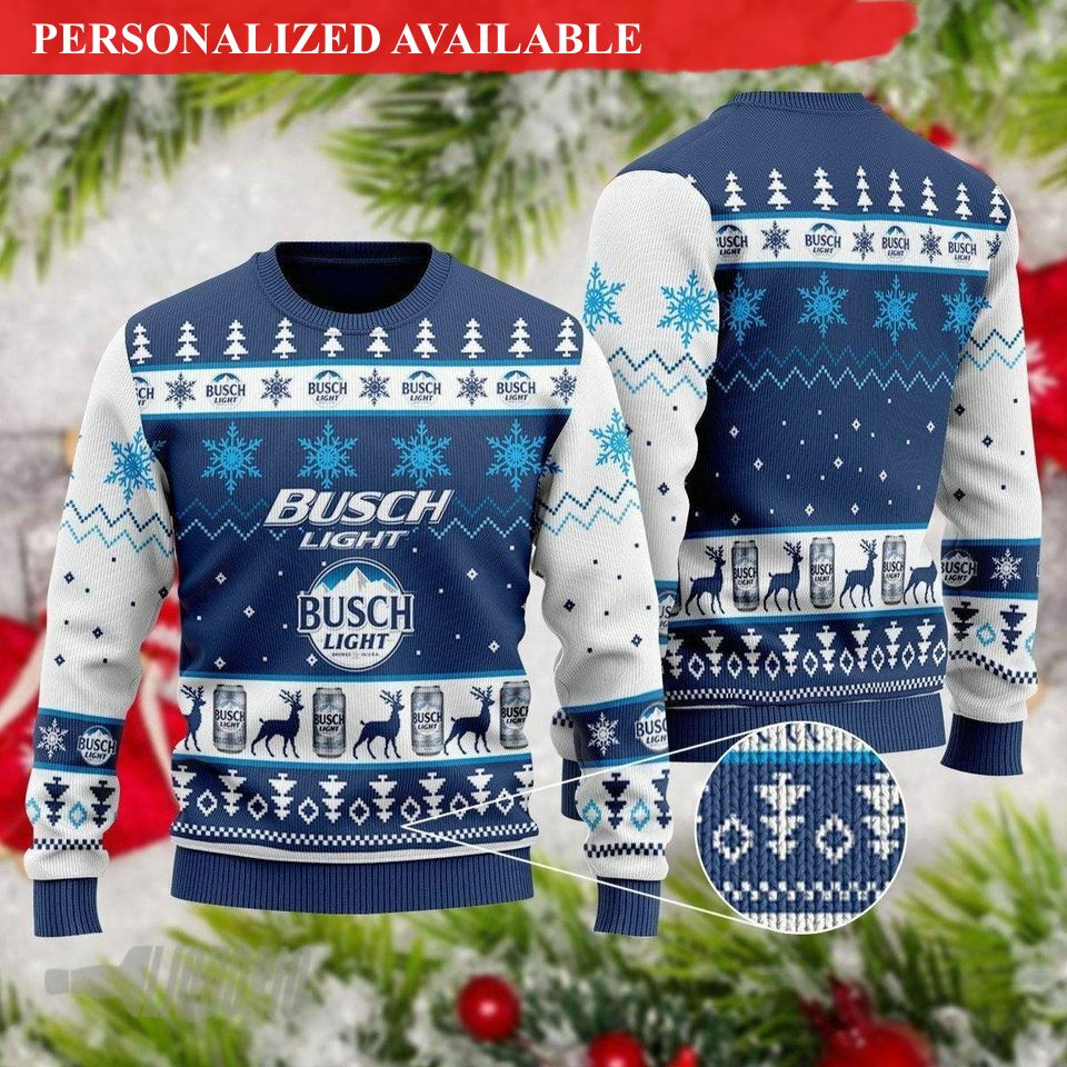 bud lightt beer christmas ugly sweater 2277