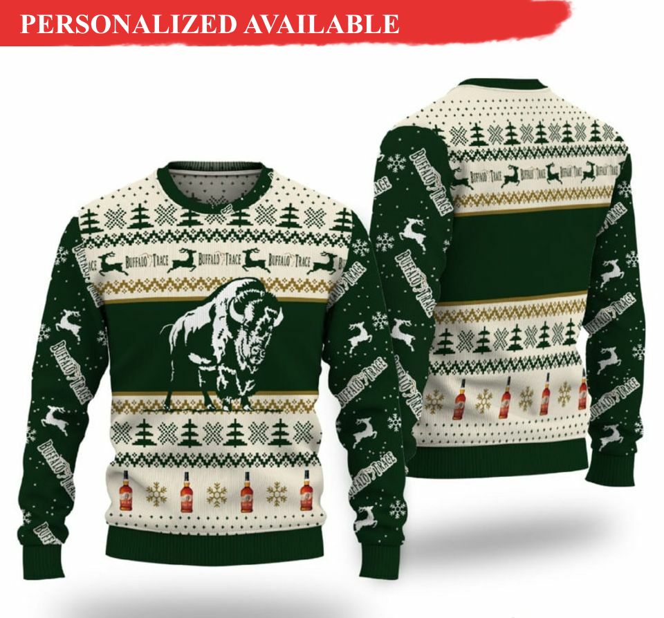 buffalo trace christmas ugly sweater buffalo trace lover 3d sweater 1590
