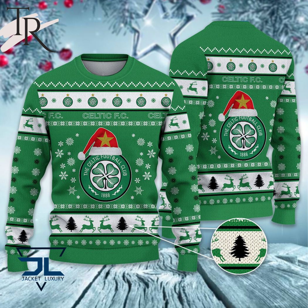 celtic f c ugly sweater 1 ZvnCW