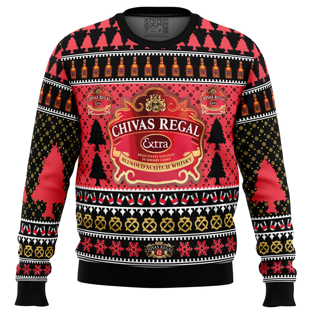 chivas Ugly Christmas Sweater front mockup