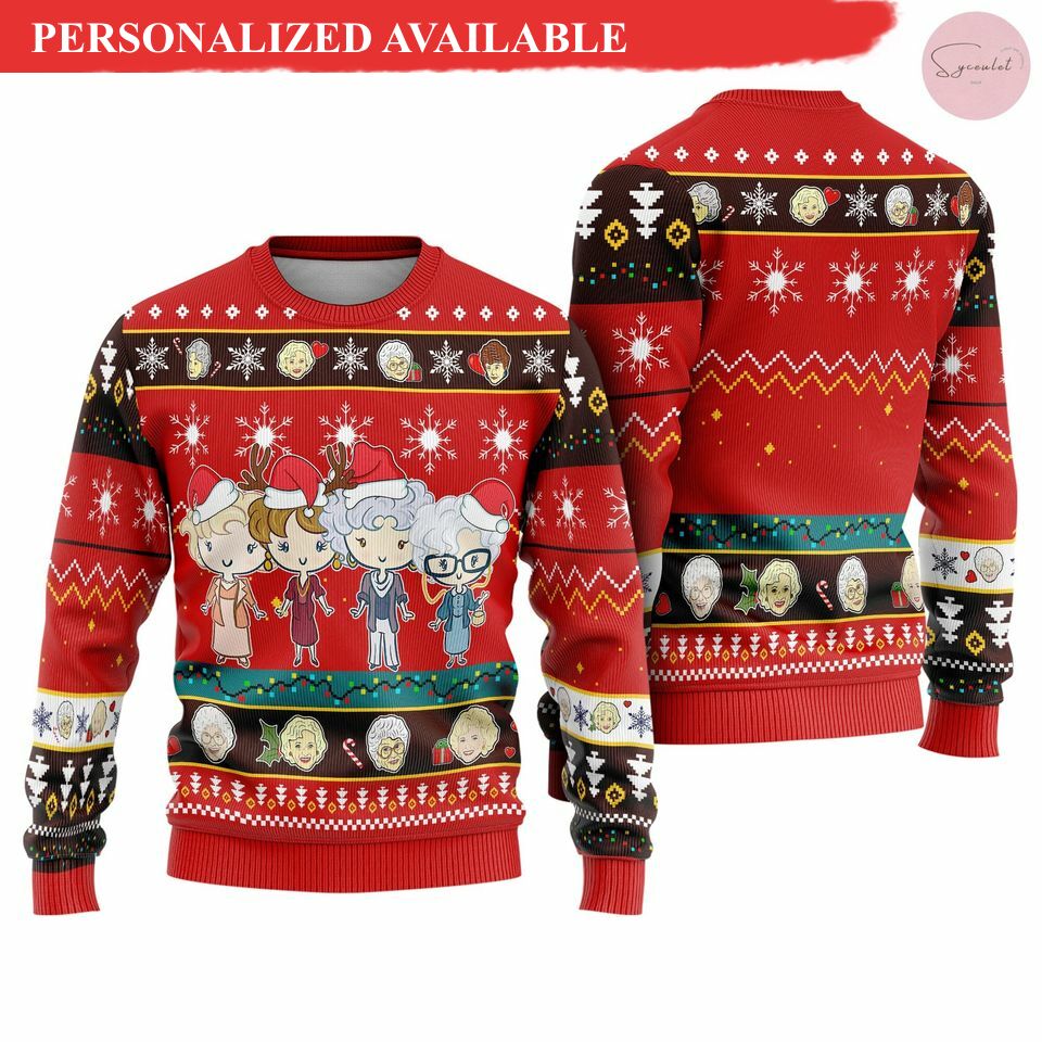 christmas be golden the stay golden movie ugly christmas sweater 1939