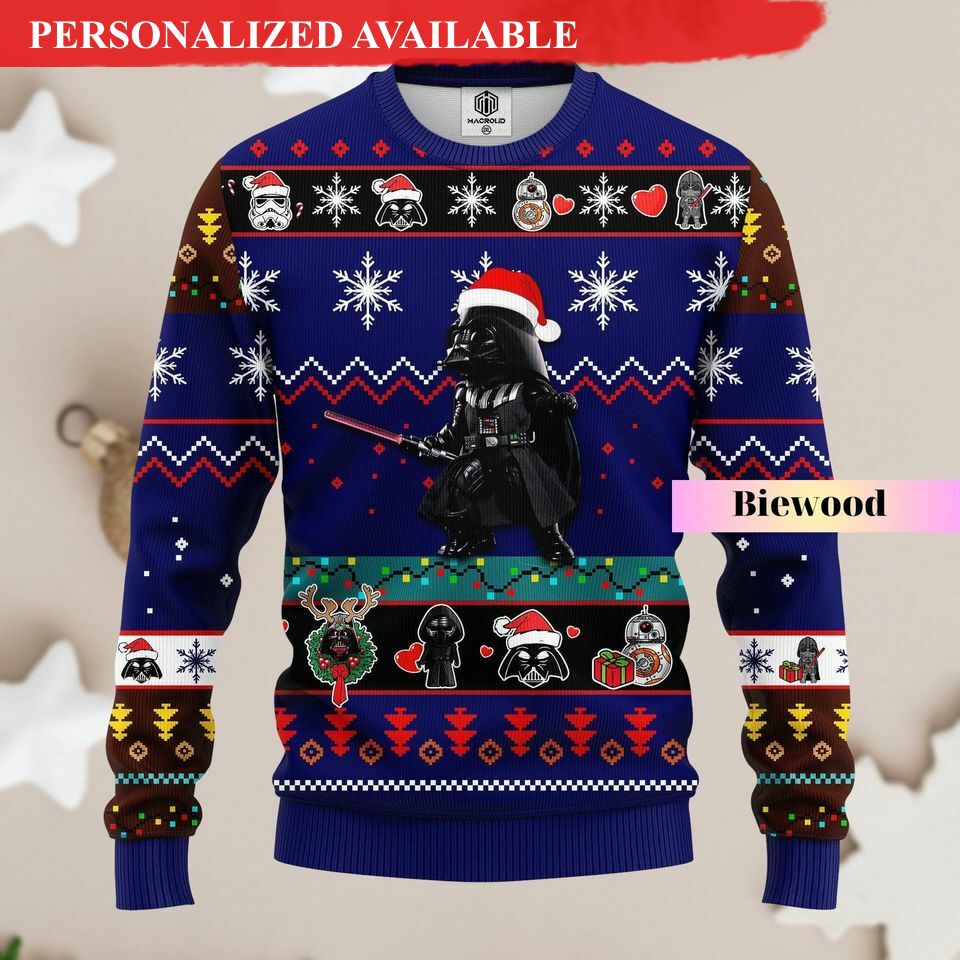 christmas darth vader christmas sweater darth vader ugly christmas sweater 3443
