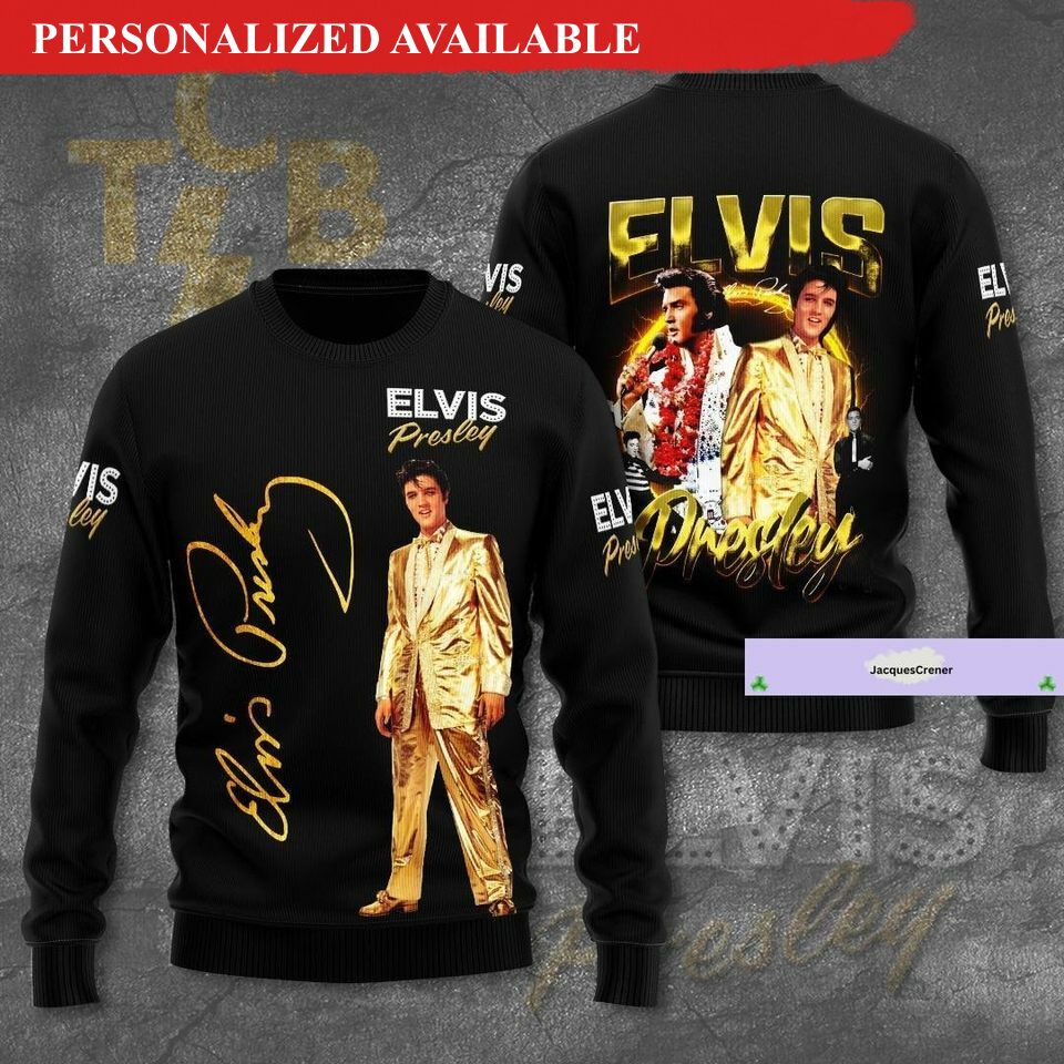 christmas elvis presley sweater elvis ugly sweater retro elvis presley 5117