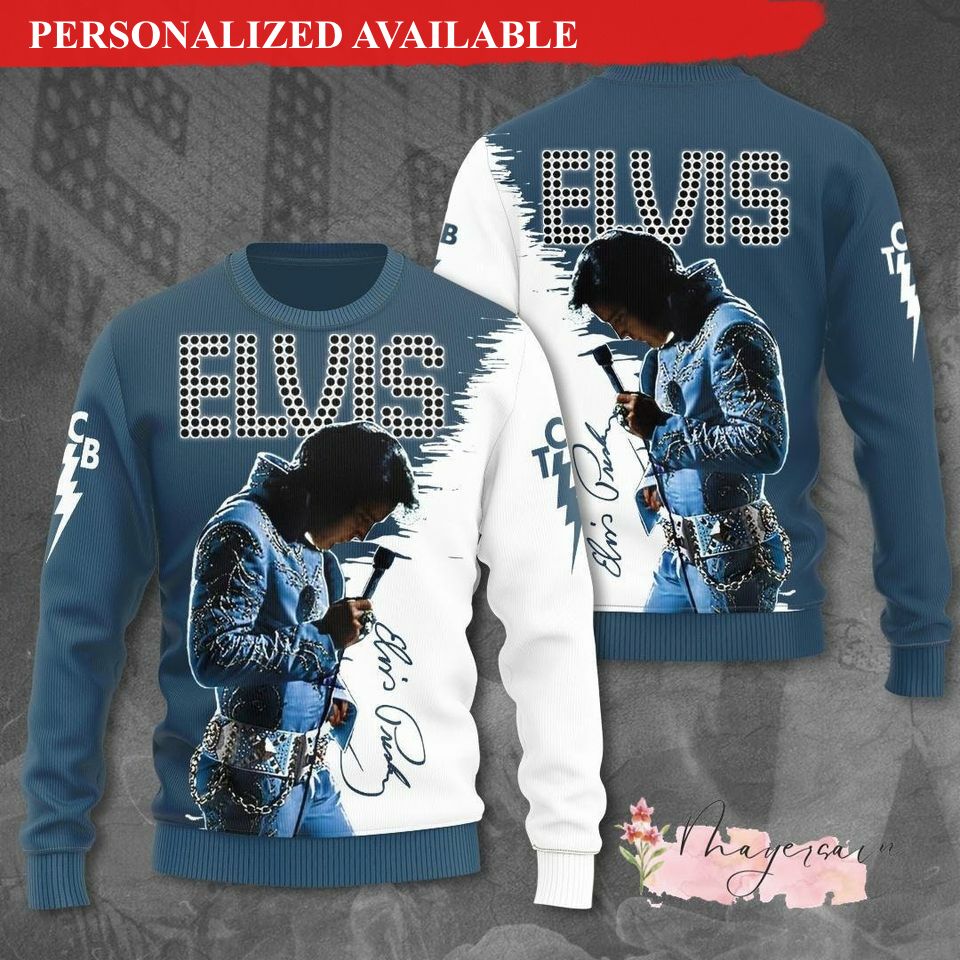 christmas gift elvis presley sweater elvis presley ugly christmas sweater 8671