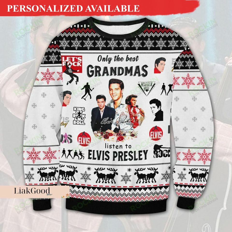 christmas gift elvis presley sweater elvis ugly sweater elvis presley christmas 5545