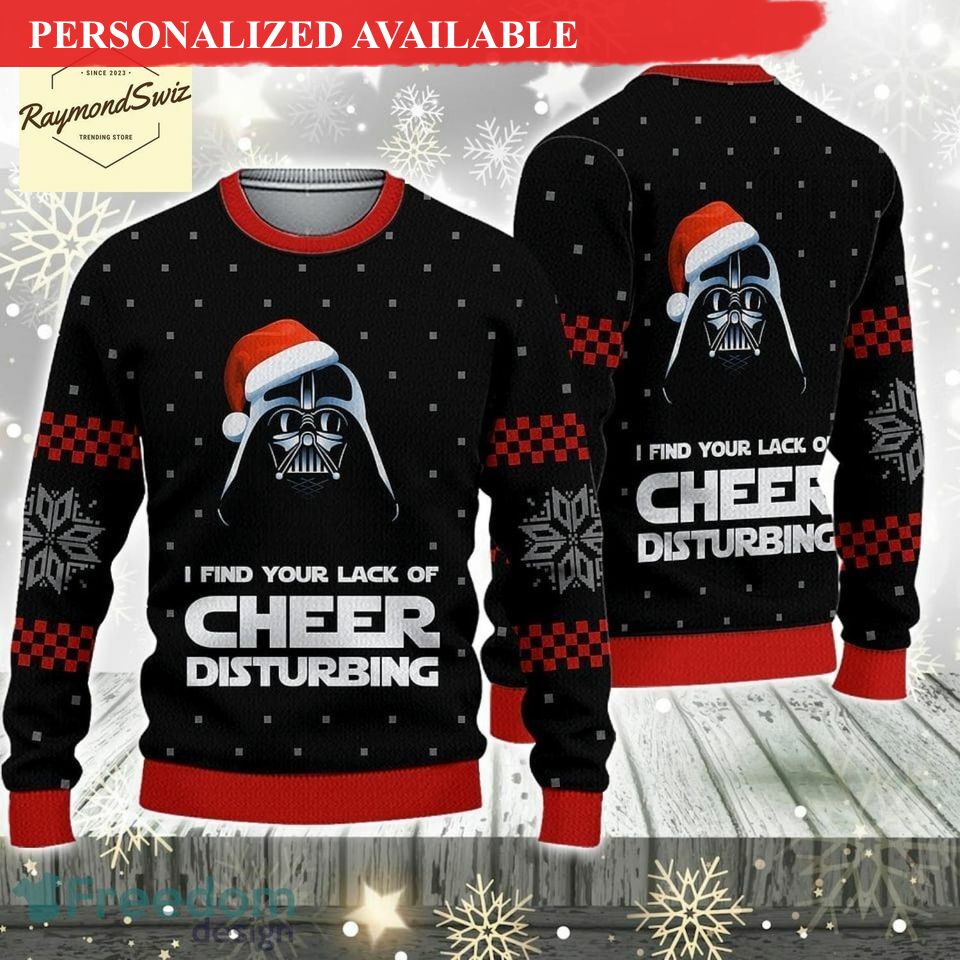 christmas gift star wars ugly sweater darth vader christmas sweater 3911