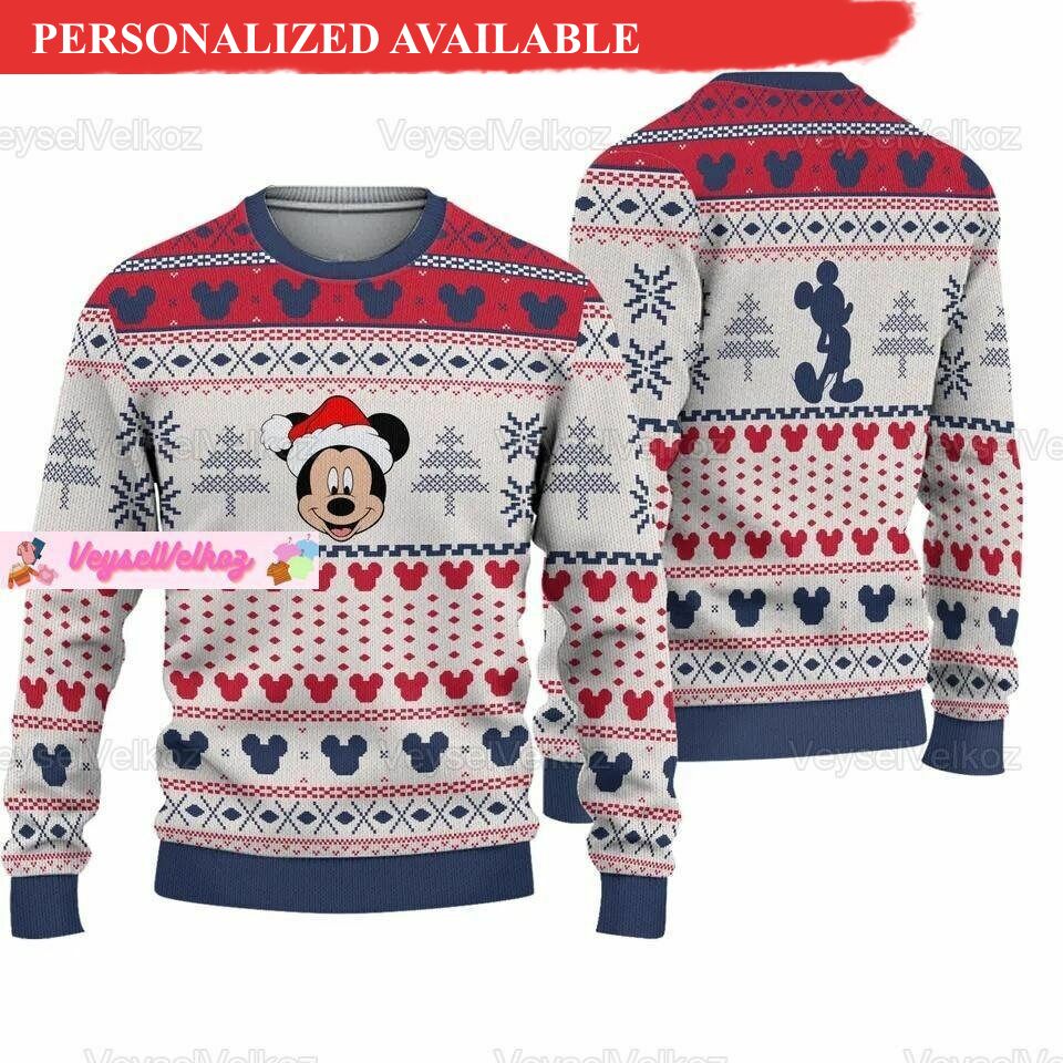 christmas mickey sweater mickey sweater mickey ugly sweater disney mickey 7728