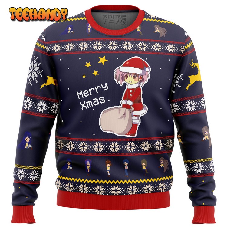 clannad merry xmas ugly christmas sweater 9mfcm