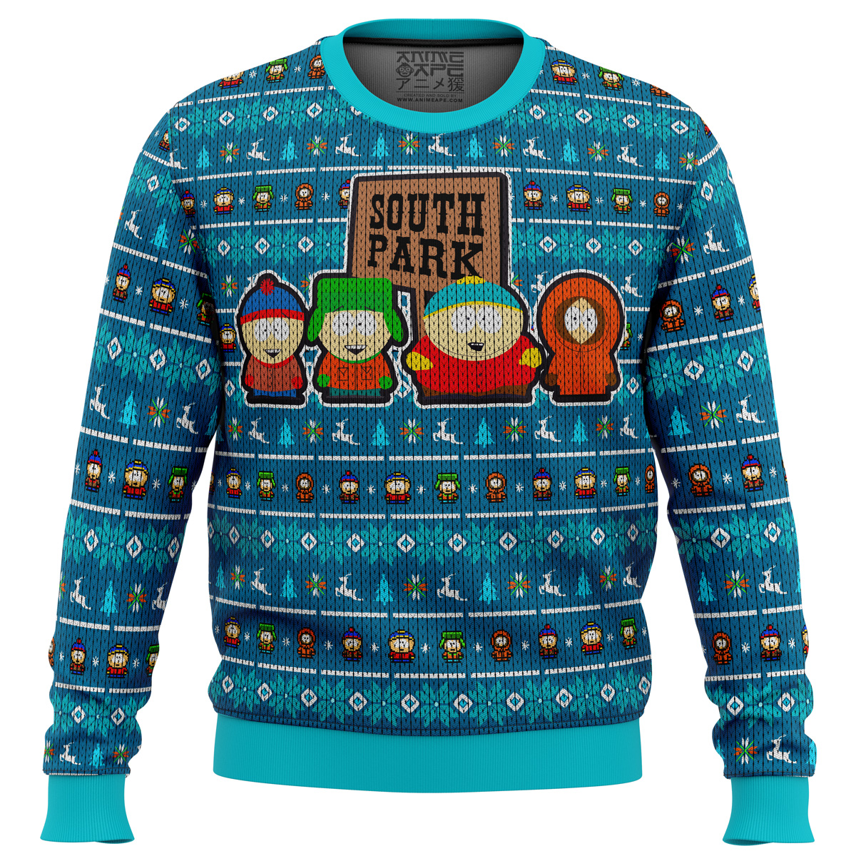 crazy main characters south park 2Cugly sweater party2Cugly sweater ideas ugly christmas sweater owlohh 7348