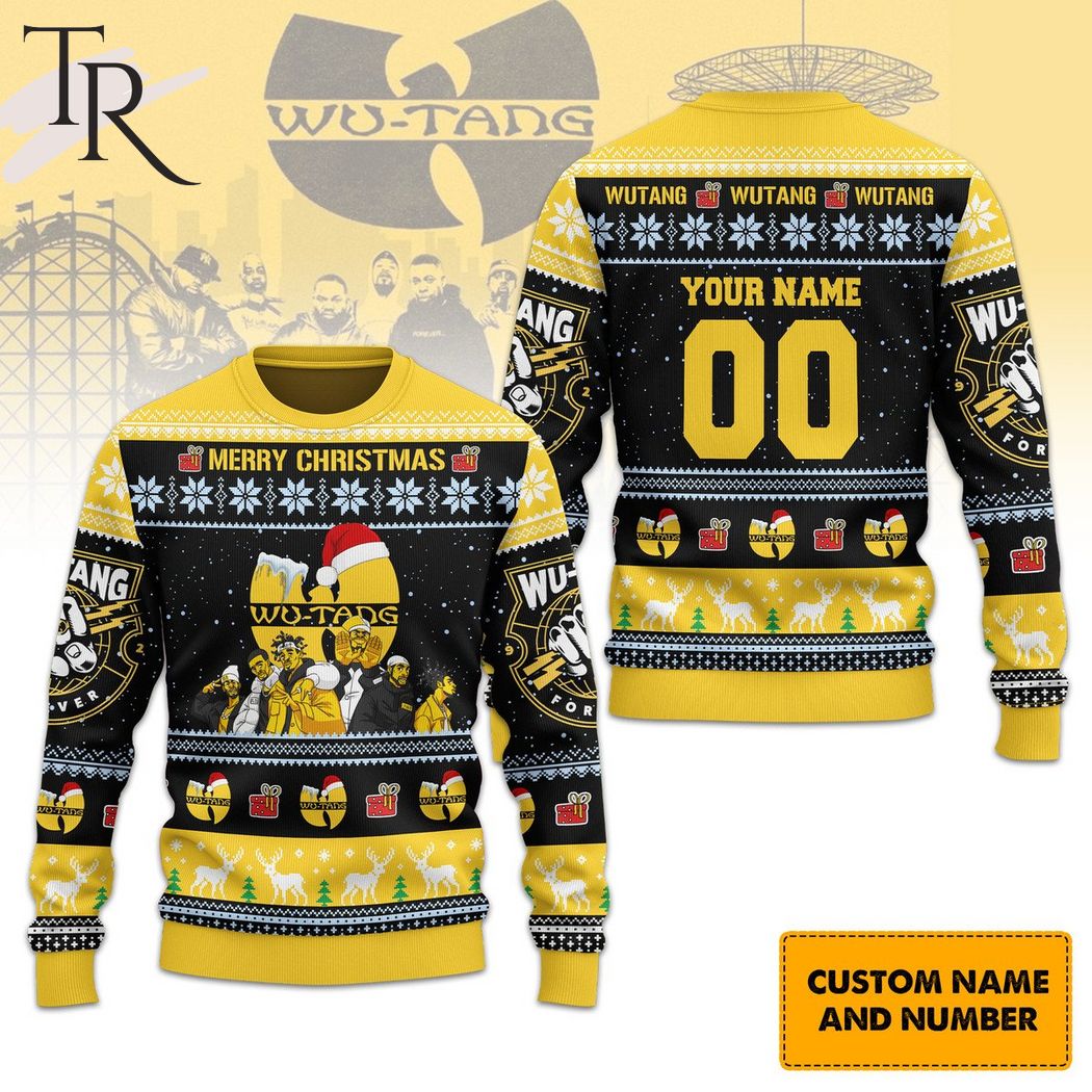 customized wu tang merry christmas sweater 1 CxcQq