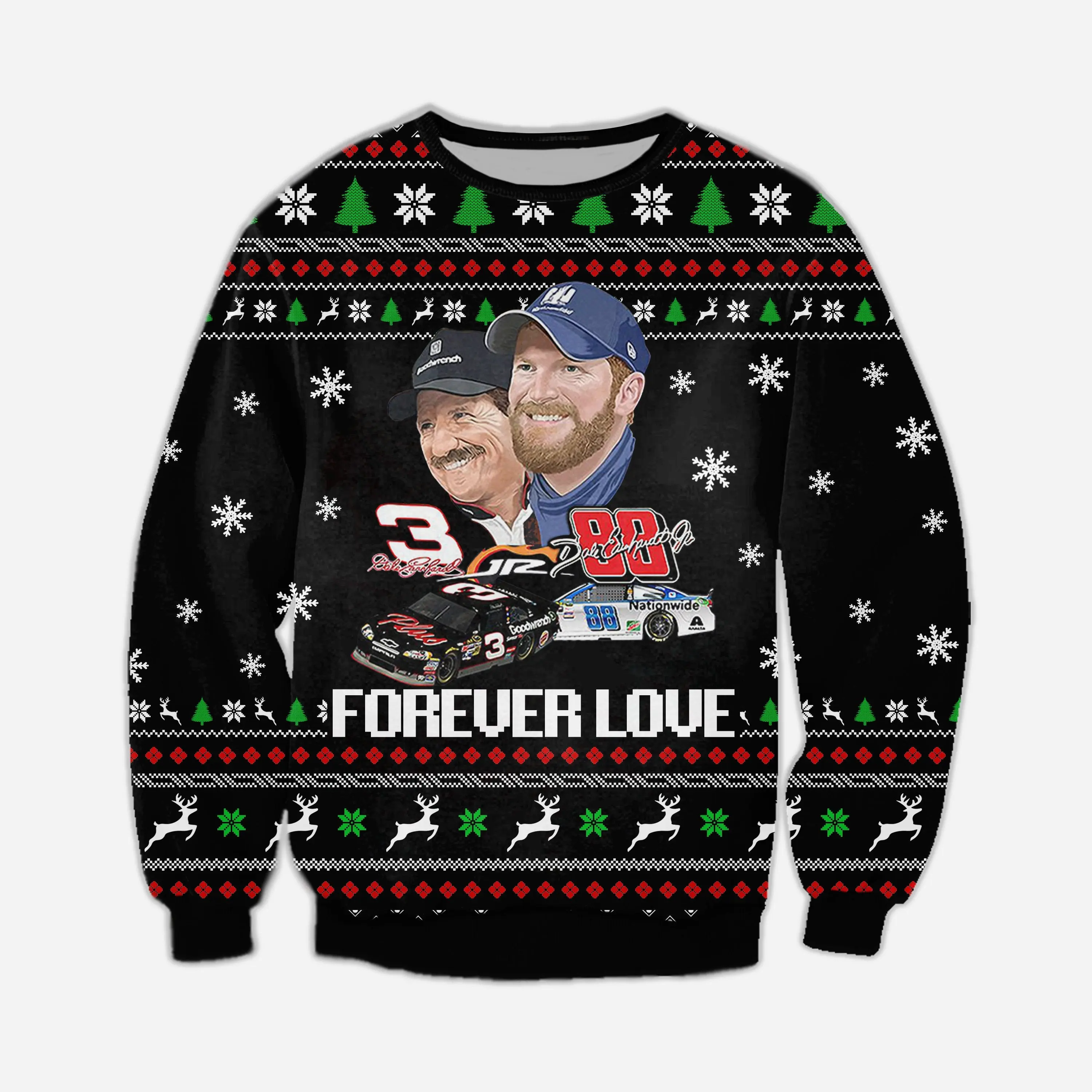 dale earnhardt knitting pattern 3d print ugly sweater 2Cugly sweater party2Cugly sweater ideas ugly christmas sweater owlohh 6897