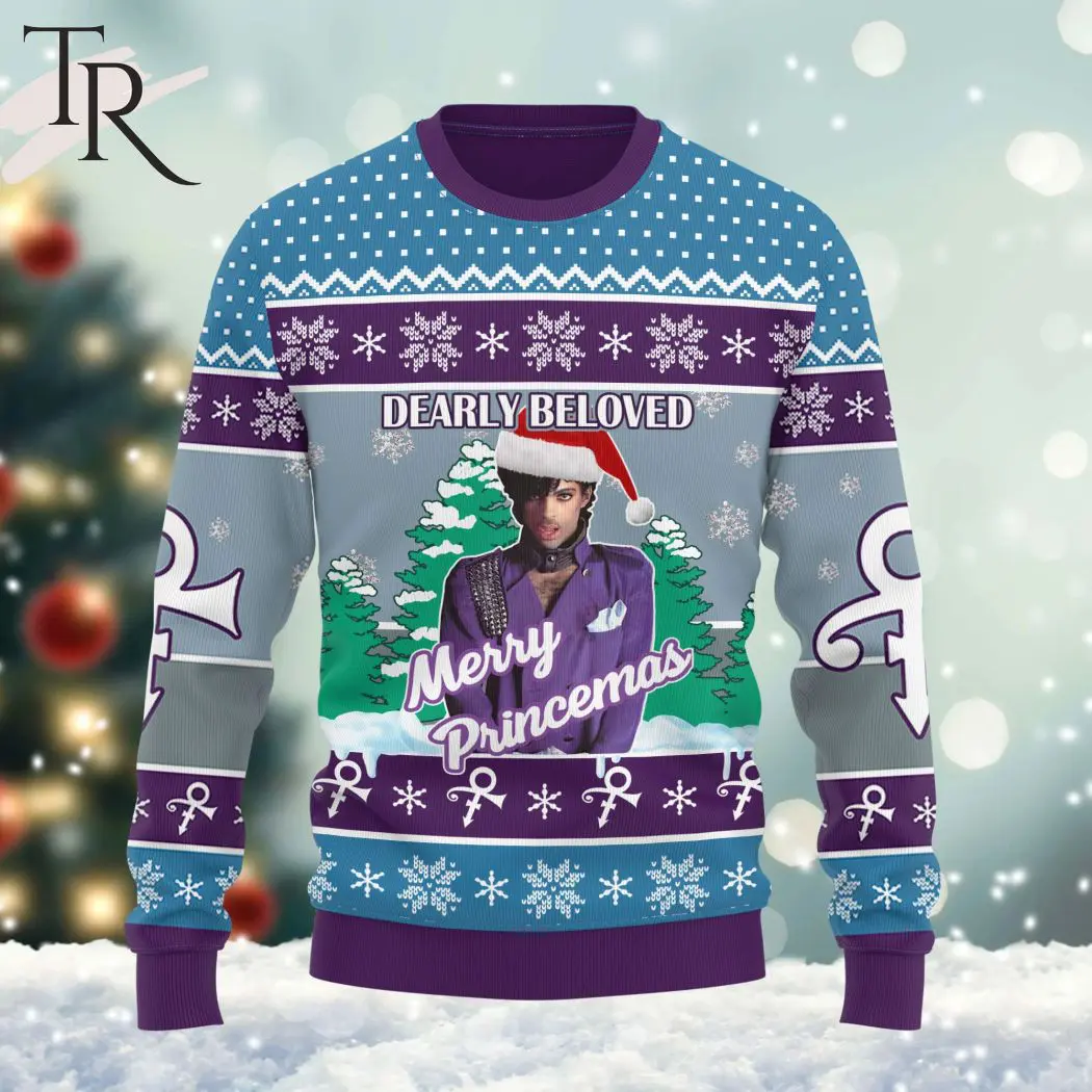 dearly beloved merry princemas sweater christmas 1 f33r7