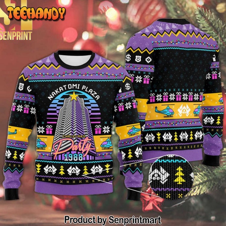 die hard for christmas gifts 3d printed ugly xmas sweater vh13u