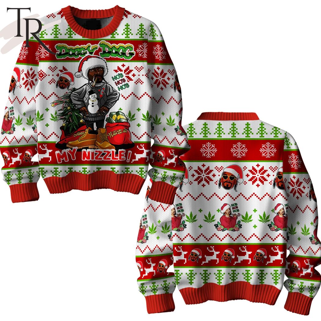 doggy dogg hos hos hos my nizzle sweater christmas 1 dPfml