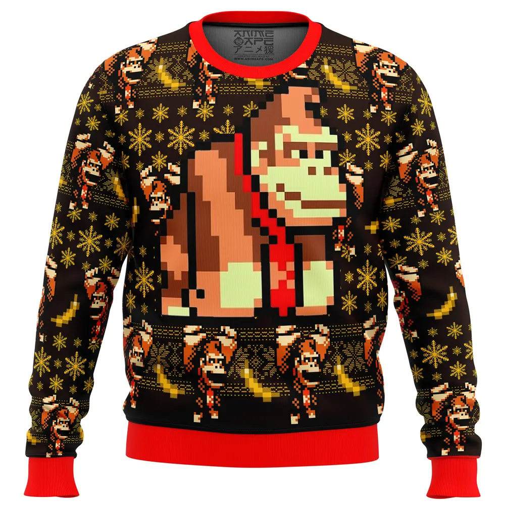 donkey kong sprite 2Cugly sweater party2Cugly sweater ideas ugly christmas sweater owlohh 1454