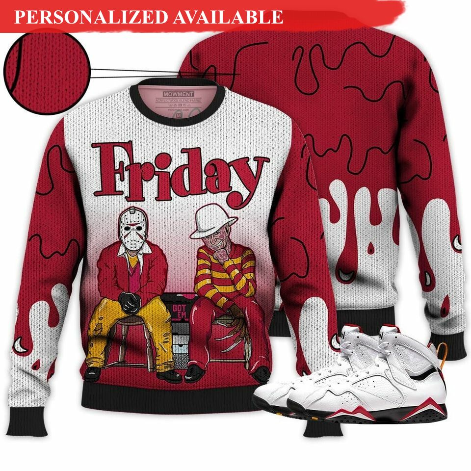 dope friday horror unisex sneaker shirt match og cardinal 7s tee 4921