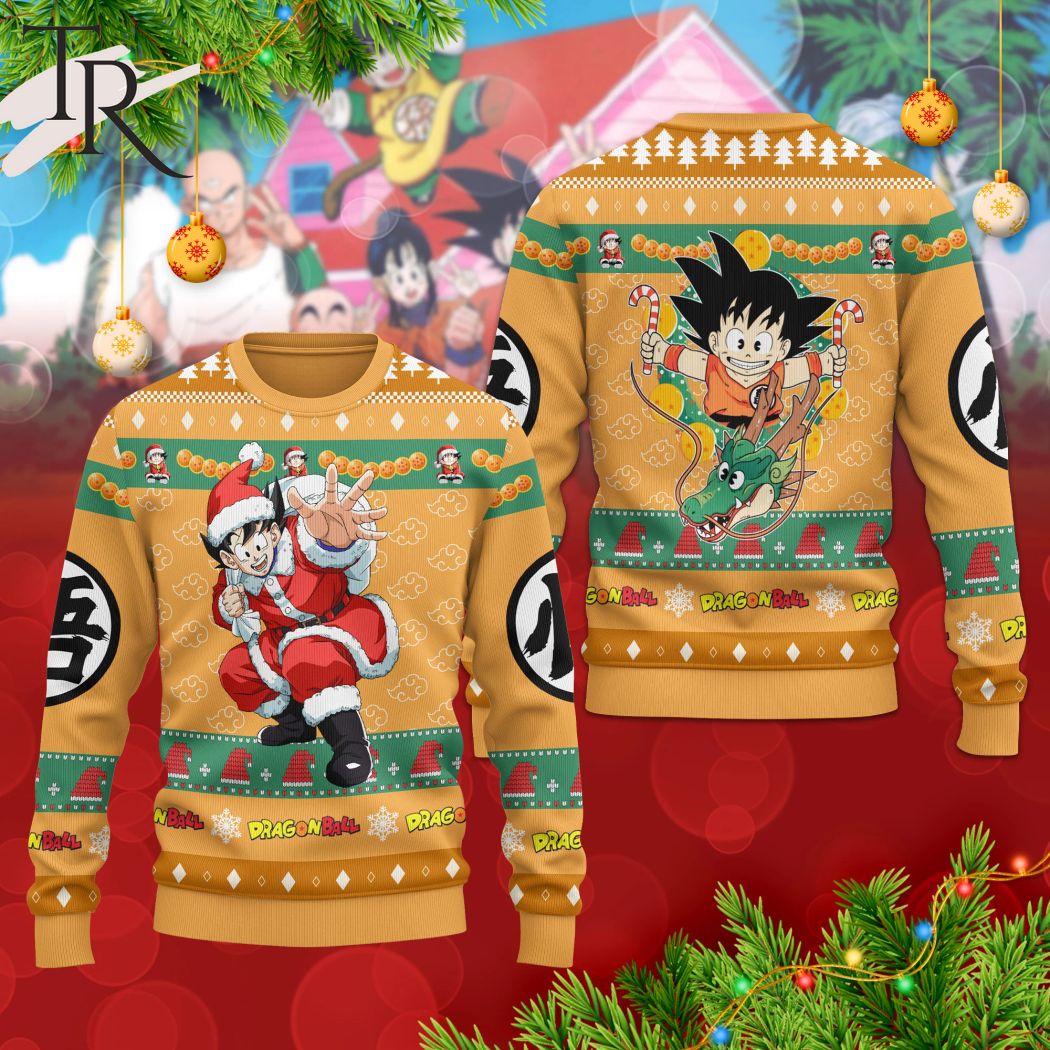 dragon ball sweater christmas 1 KDRvT