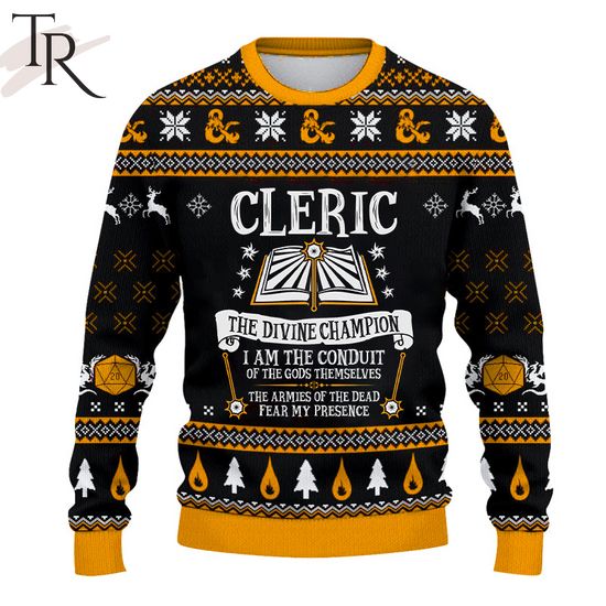dungeons dragons classes cleric sweater 1 nQTYf
