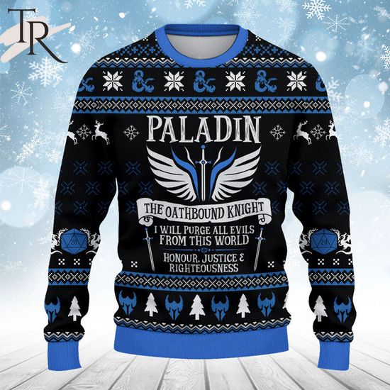 dungeons dragons classes paladin sweater 1 lRG4K