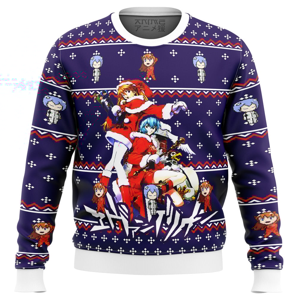evangelion holiday 2Cugly sweater party2Cugly sweater ideas ugly christmas sweater owlohh 4082