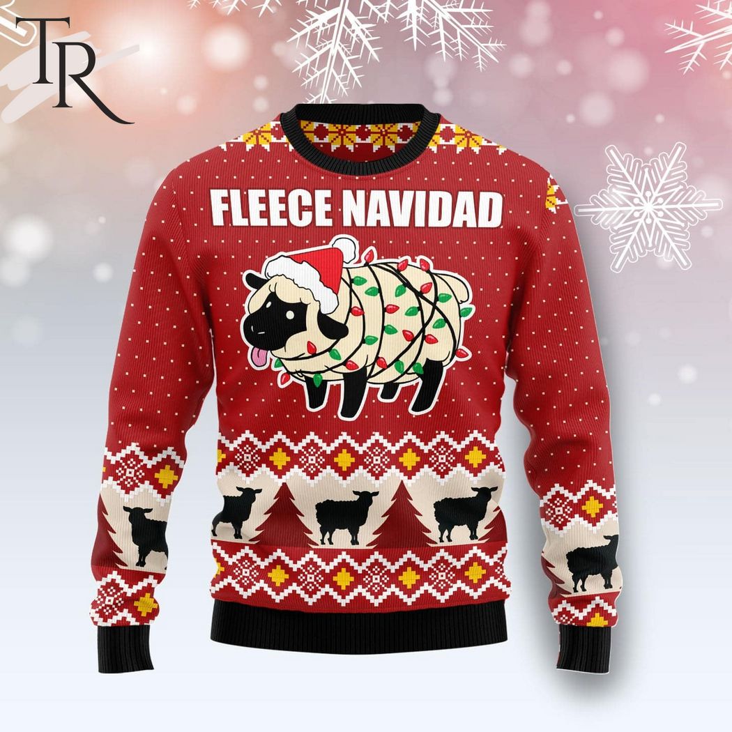 fleece navidad ugly christmas sweater 1 Tar7f