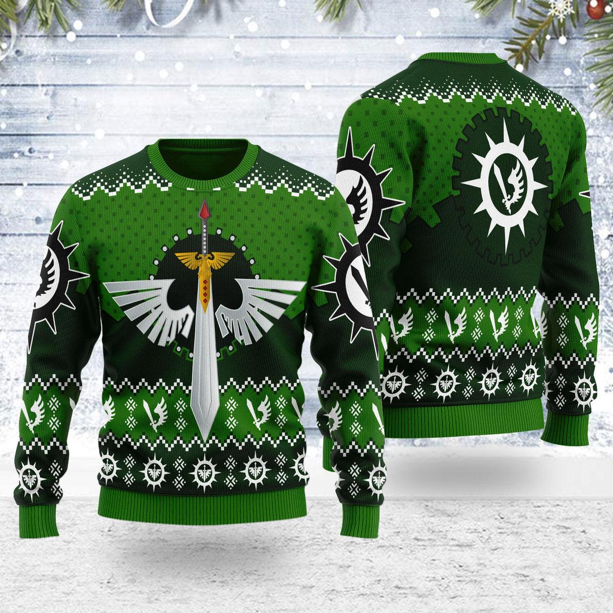 gearhomie dark angels iconic ugly christmas sweater gearhomie com 1