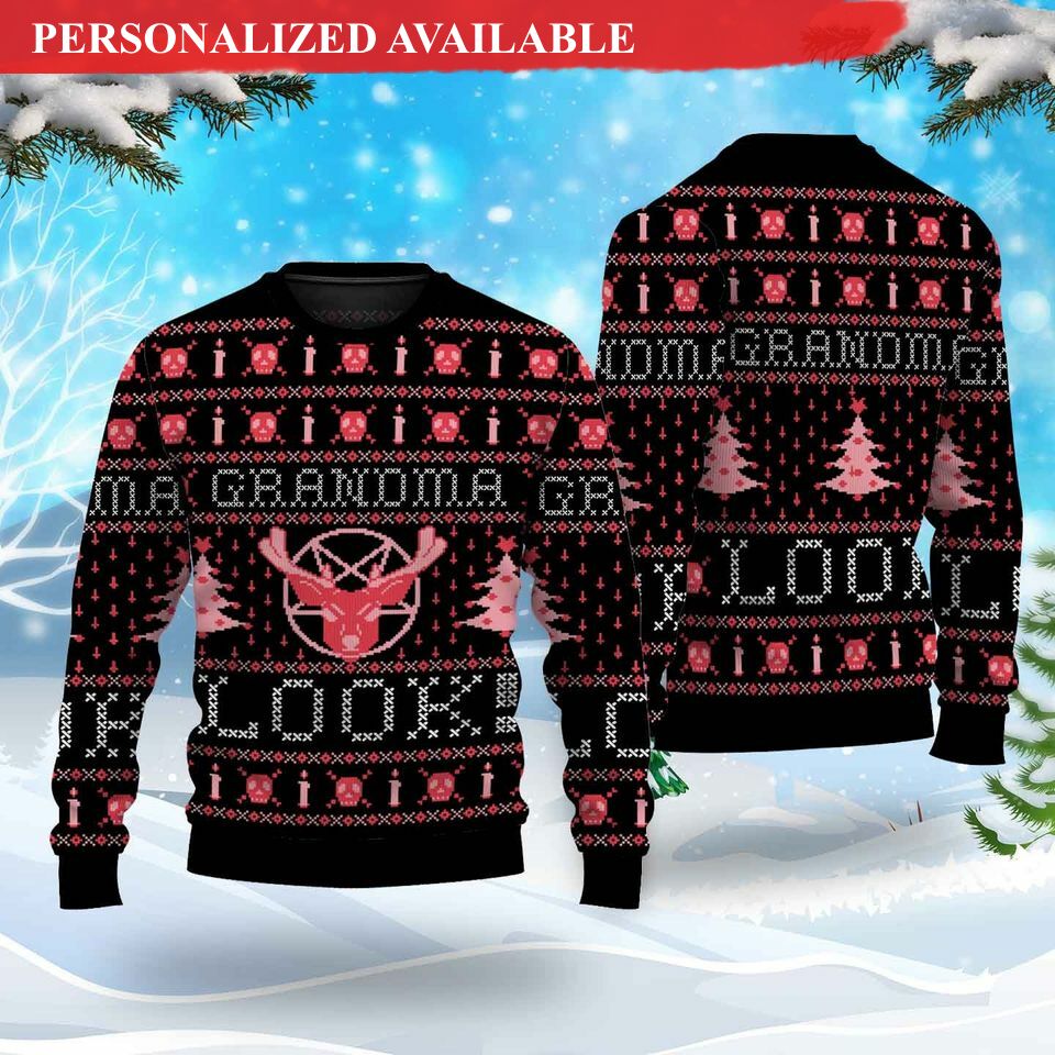 granoma look sweater ugly christmas family matches sweater chirstmas sweater ugly sweater 2022 christmas ugly sweater christmas 2022 3822