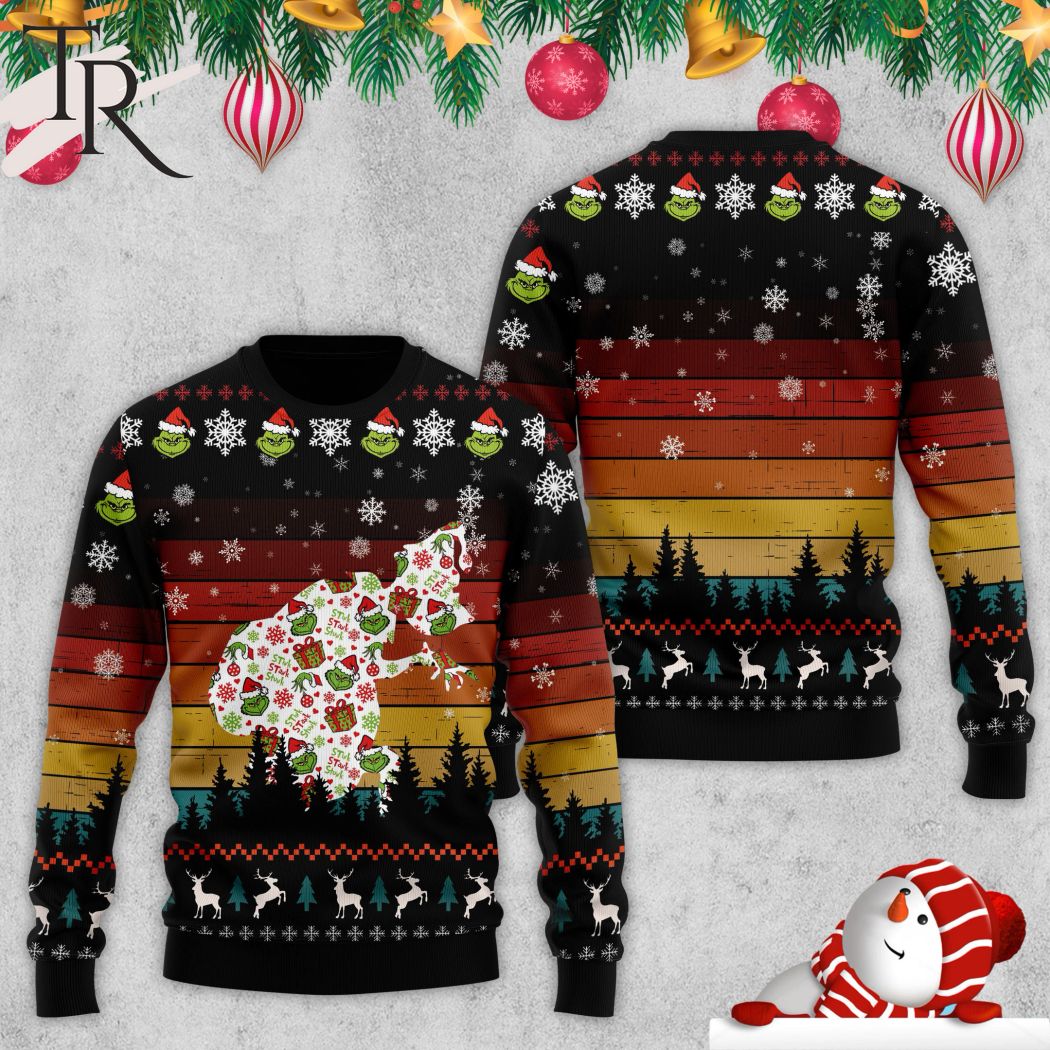 grinch stink stank stunk ugly christmas sweater 1 gGY72