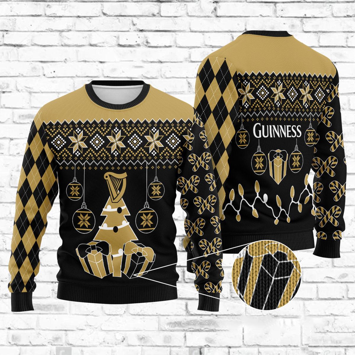 guinness christmas gift ugly sweater flexiquor com