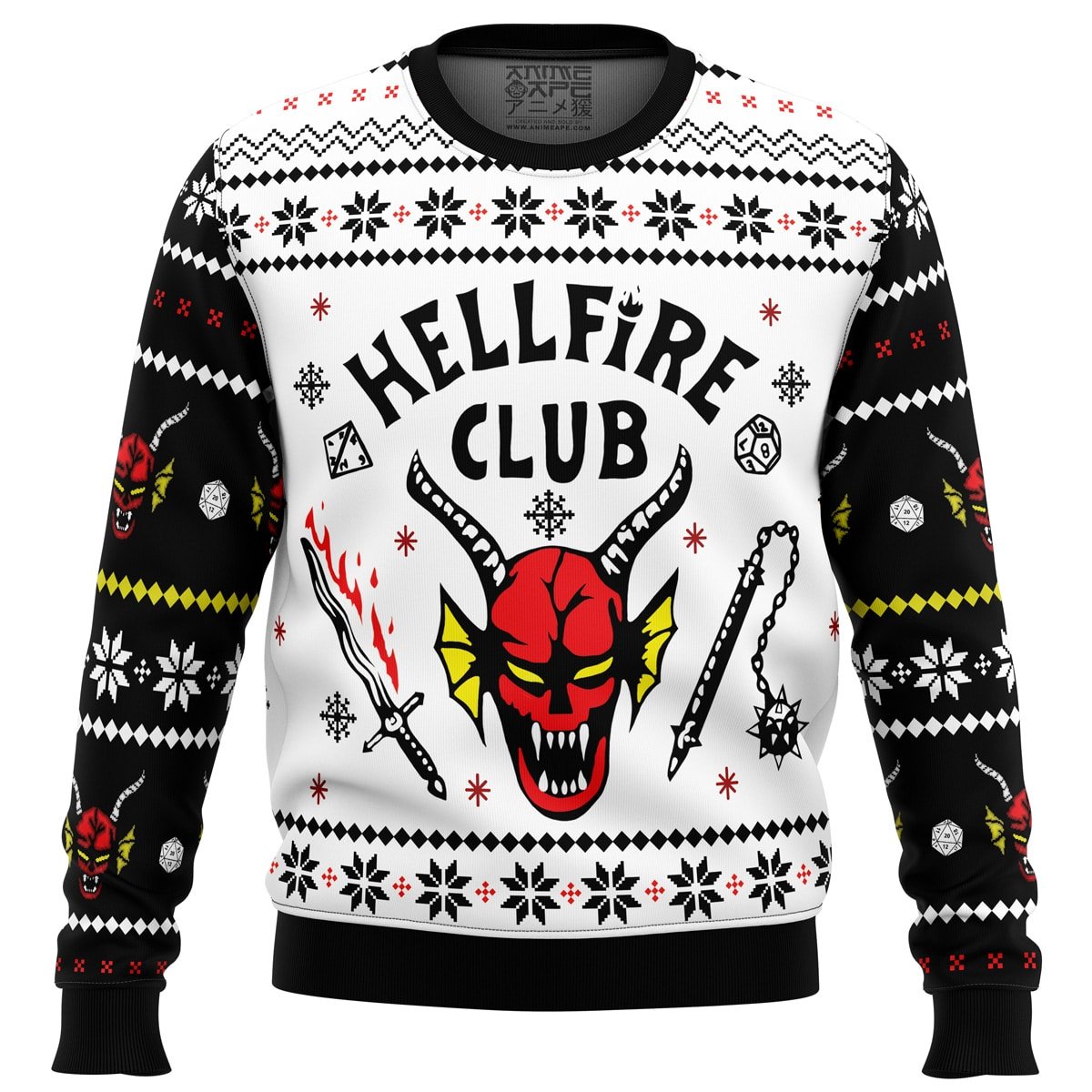 hellfire club stranger things 2Cugly sweater party2Cugly sweater ideas ugly christmas sweater owlohh 7505
