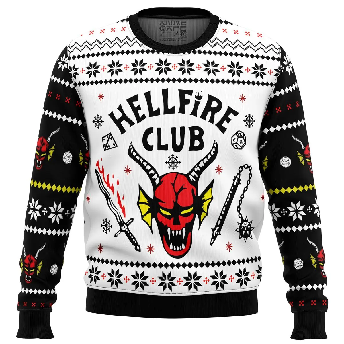hellfire club stranger things 2Cugly sweater party2Cugly sweater ideas ugly christmas sweater owlohh 7505
